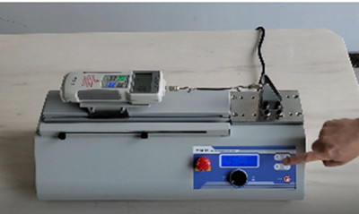 如何讓推拉力計重新標量程？
